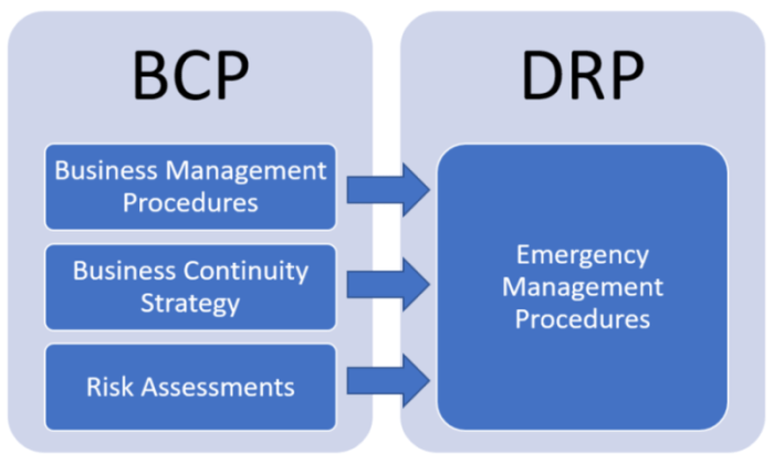 Difference between drp and bcp