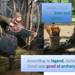 Robin hood alms for the poor