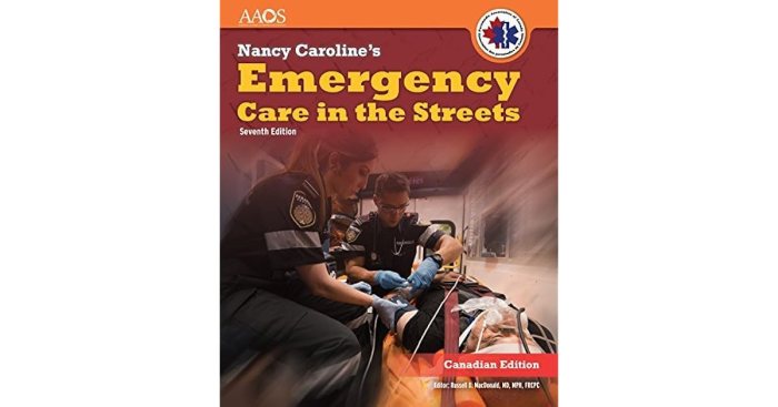 Nancy caroline emergency care in the streets