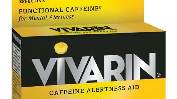 Percent by mass of caffeine in alertness aid tablets