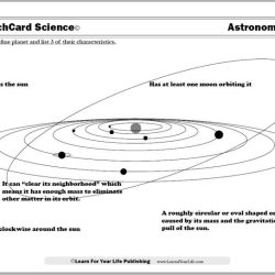 Astronomical distances activity sheet answers