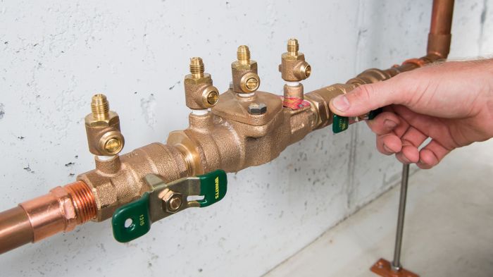 The only completely reliable backflow prevention