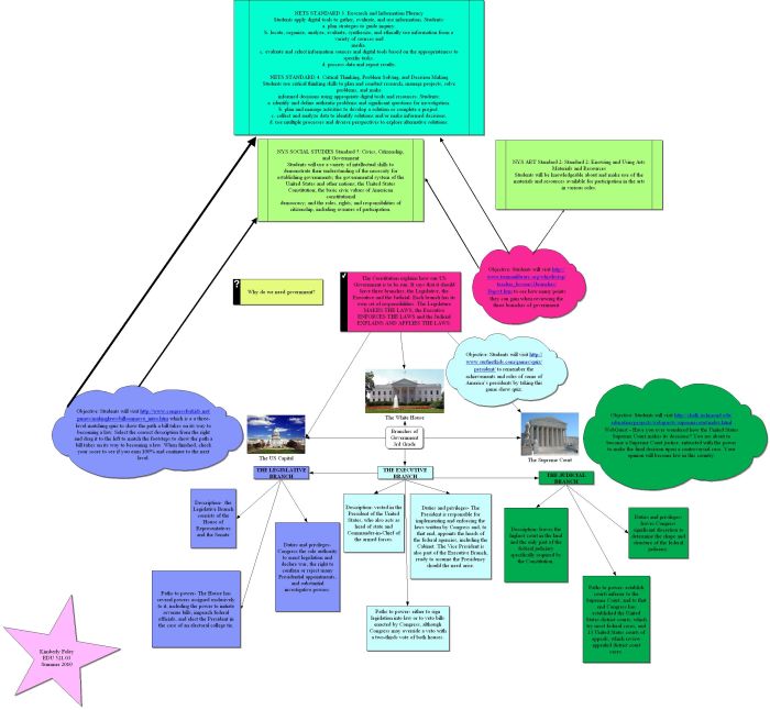 Three branches of government graphic organizer